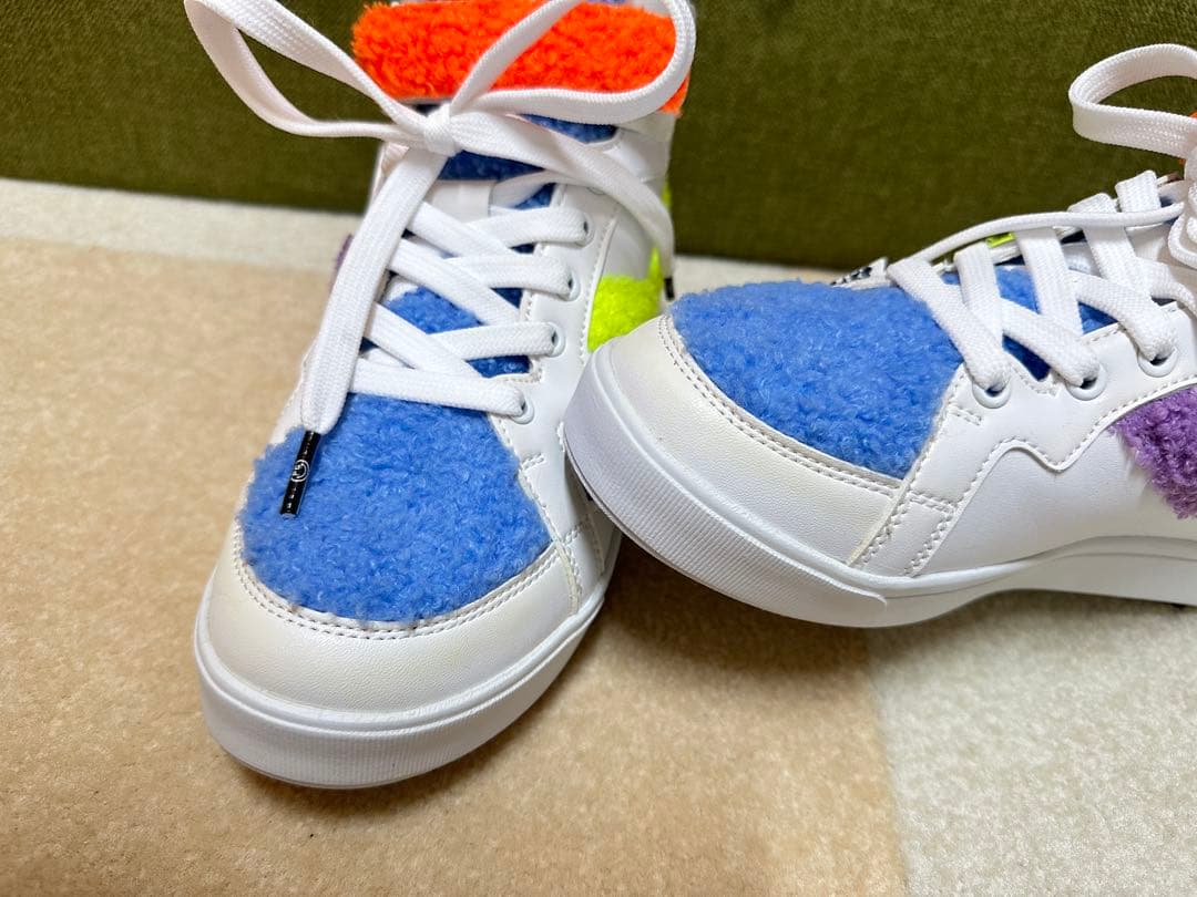 PEARLY GATES カラフルボア ミドルカットレディース22.5センチ