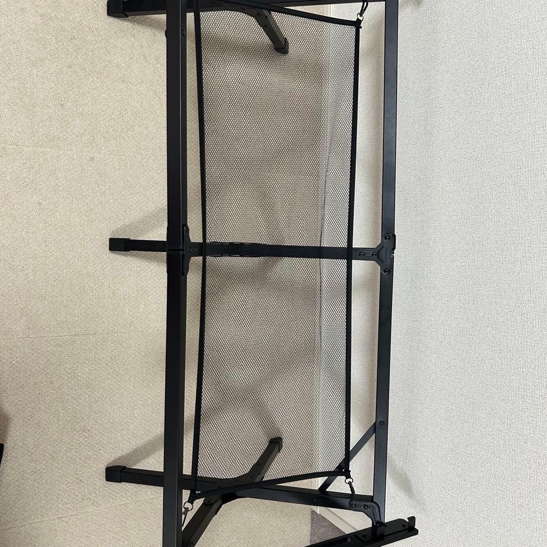 WAQマルチローテーブル 黒　アウトドアテーブル