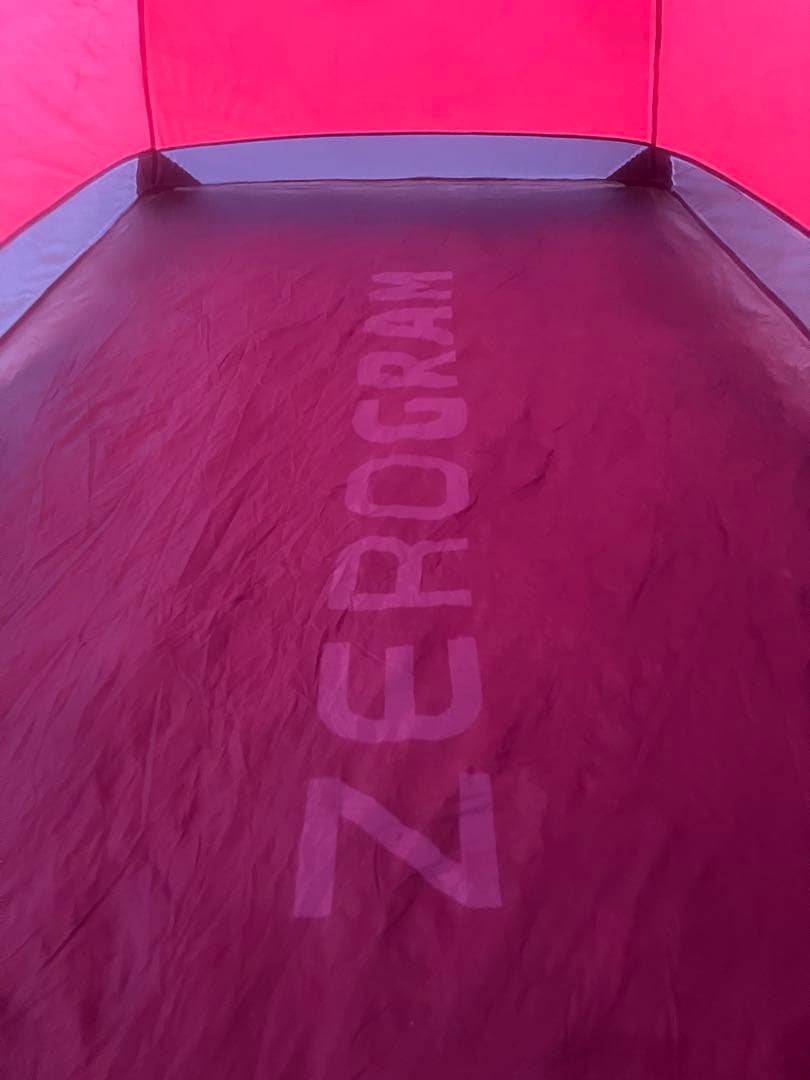 ZEROGRAM ドーム型テント レッド　赤　自立　レア