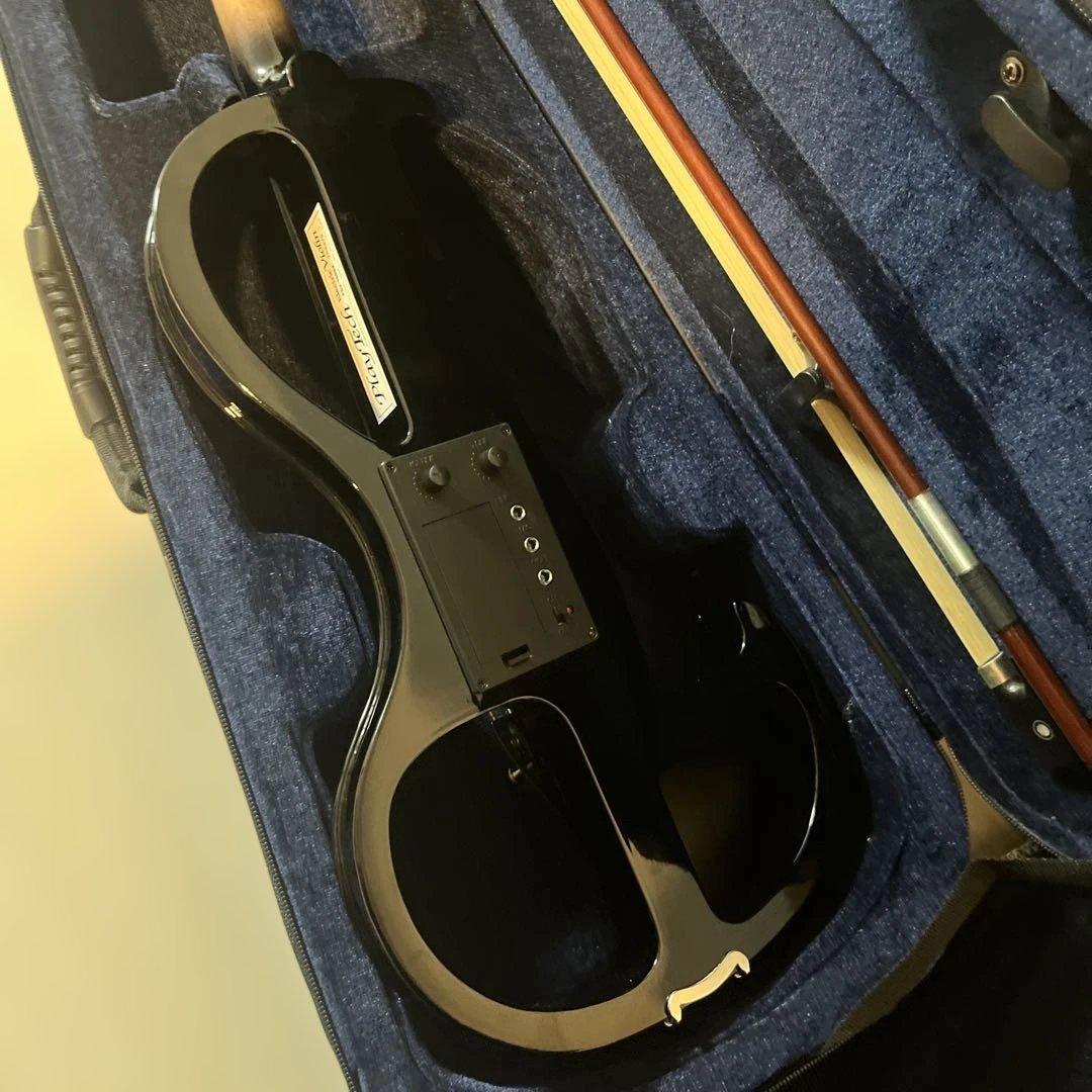 PLAYTECH PSV100BK エレクトリックバイオリン 4/4 ブラック