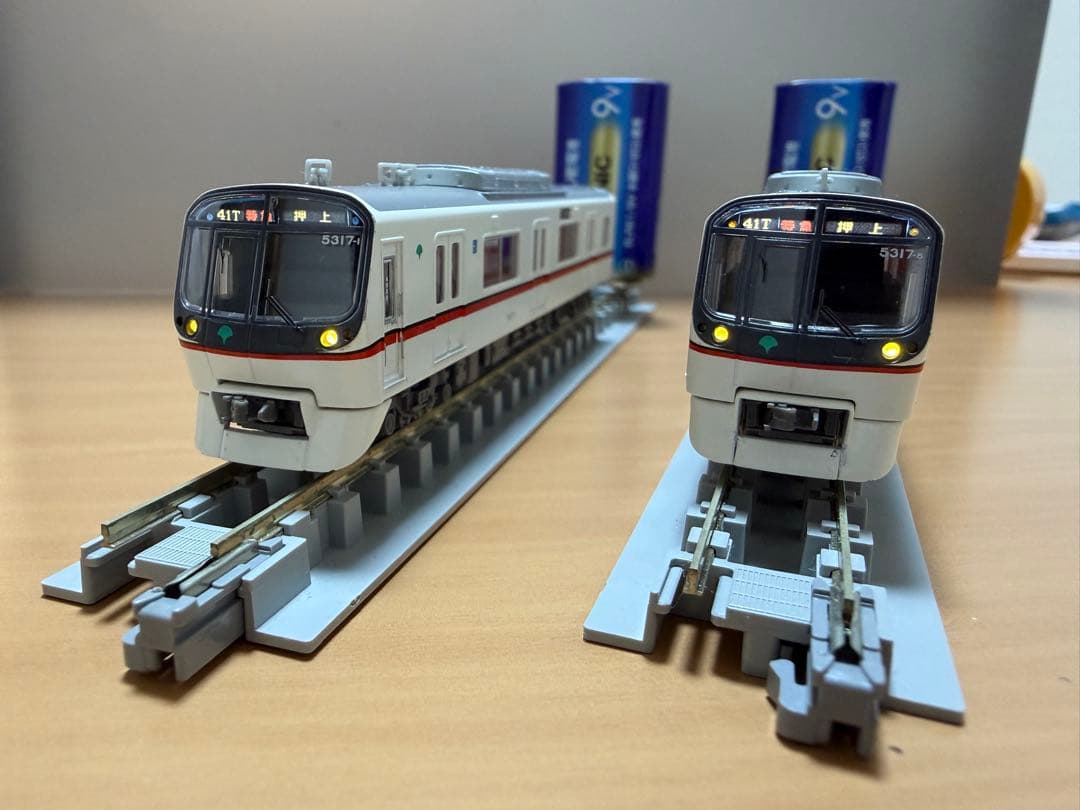 都営5300形　5317編成8両と京成3100形 8両 2編成セット