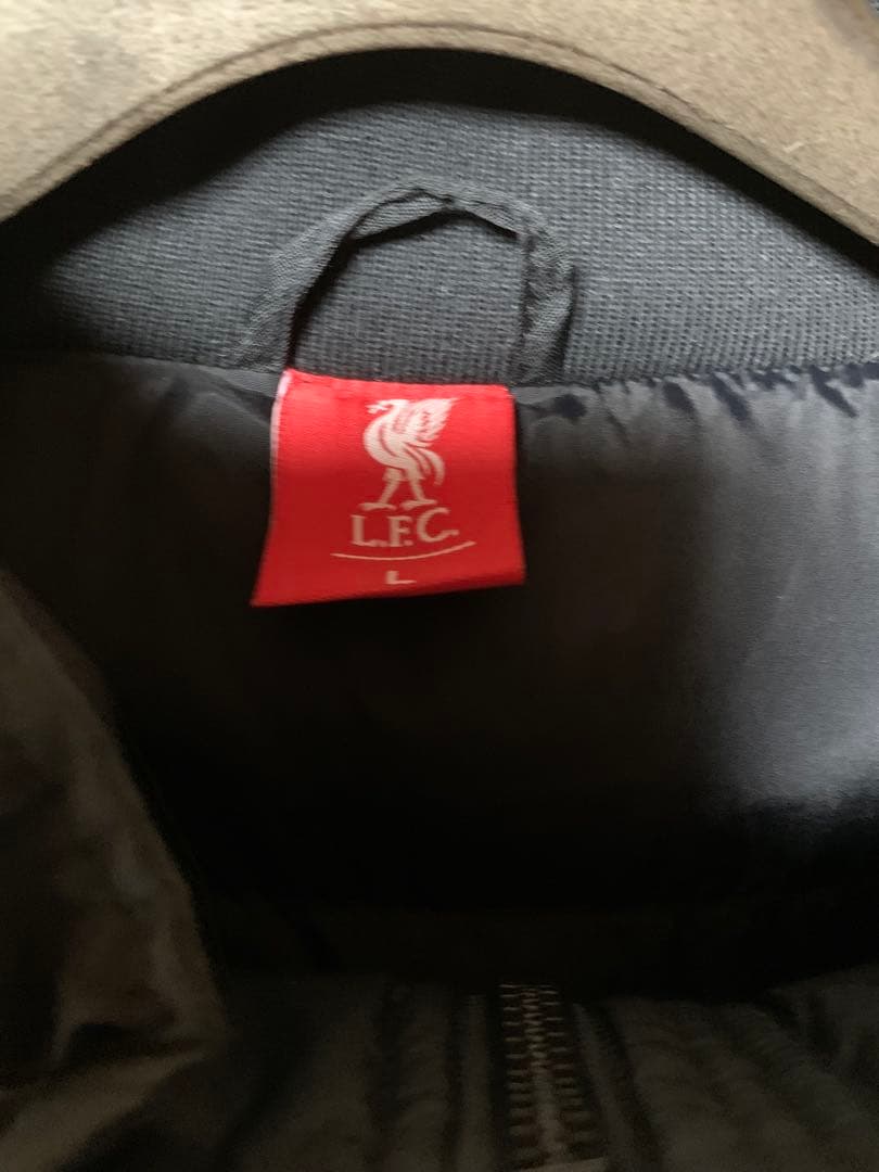 限定 リバプール FC 公式 ブラック 厚手 ジャケット サイズ L