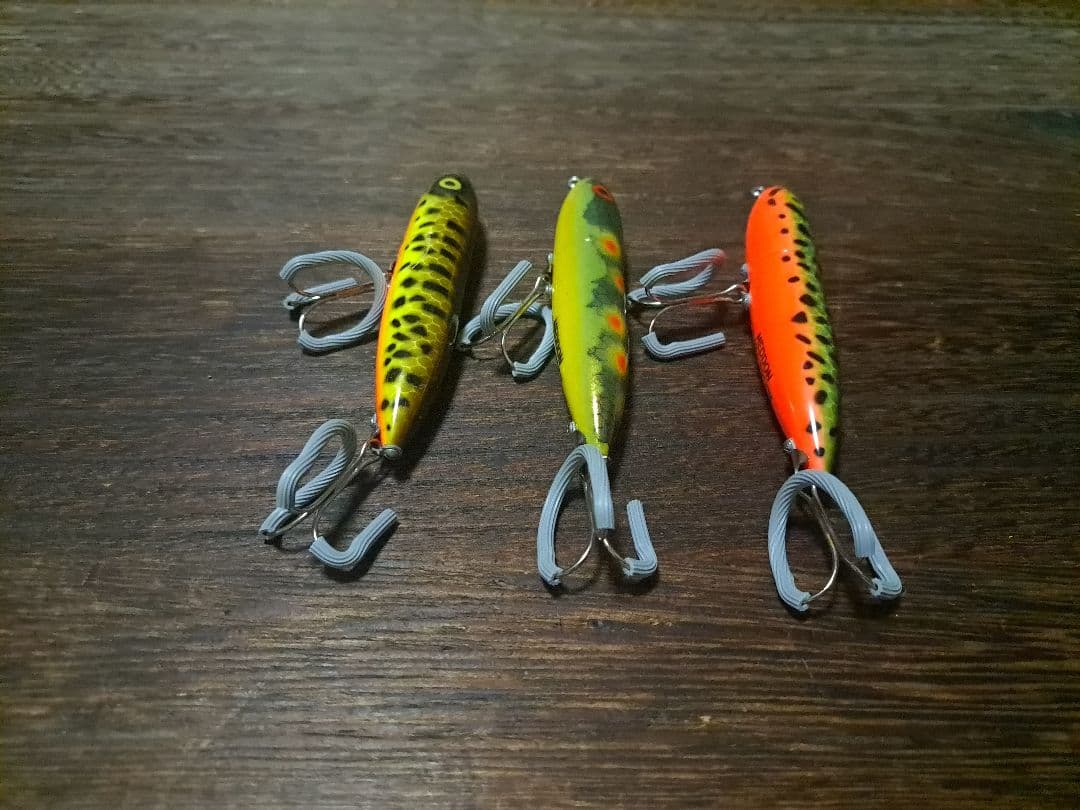 ヘドン　スウェイバック　ザラスプーク　イケメンカラー3色セット