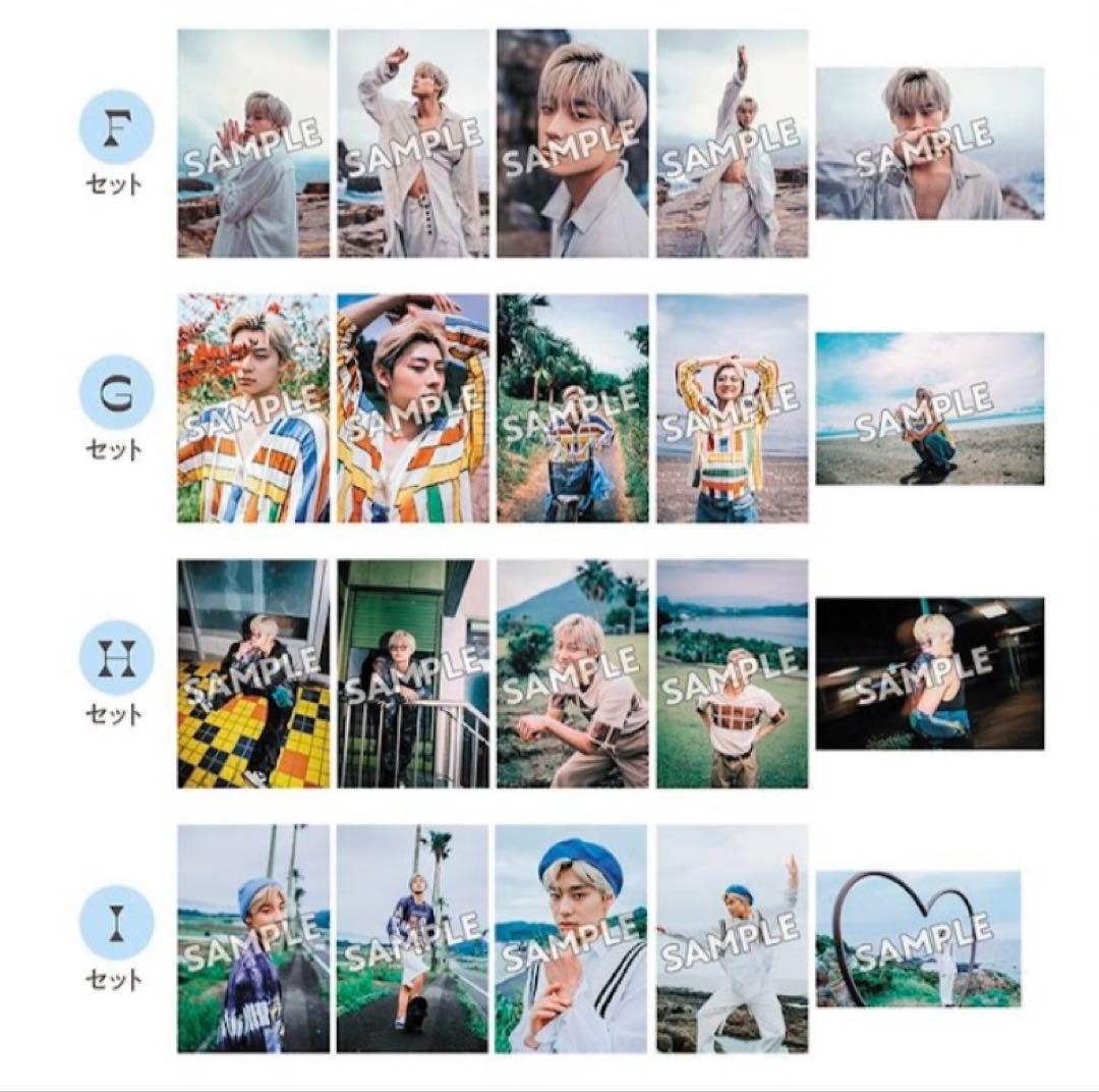 髙松アロハ 波濤 ブロマイド 全9種 コンプセット 45枚