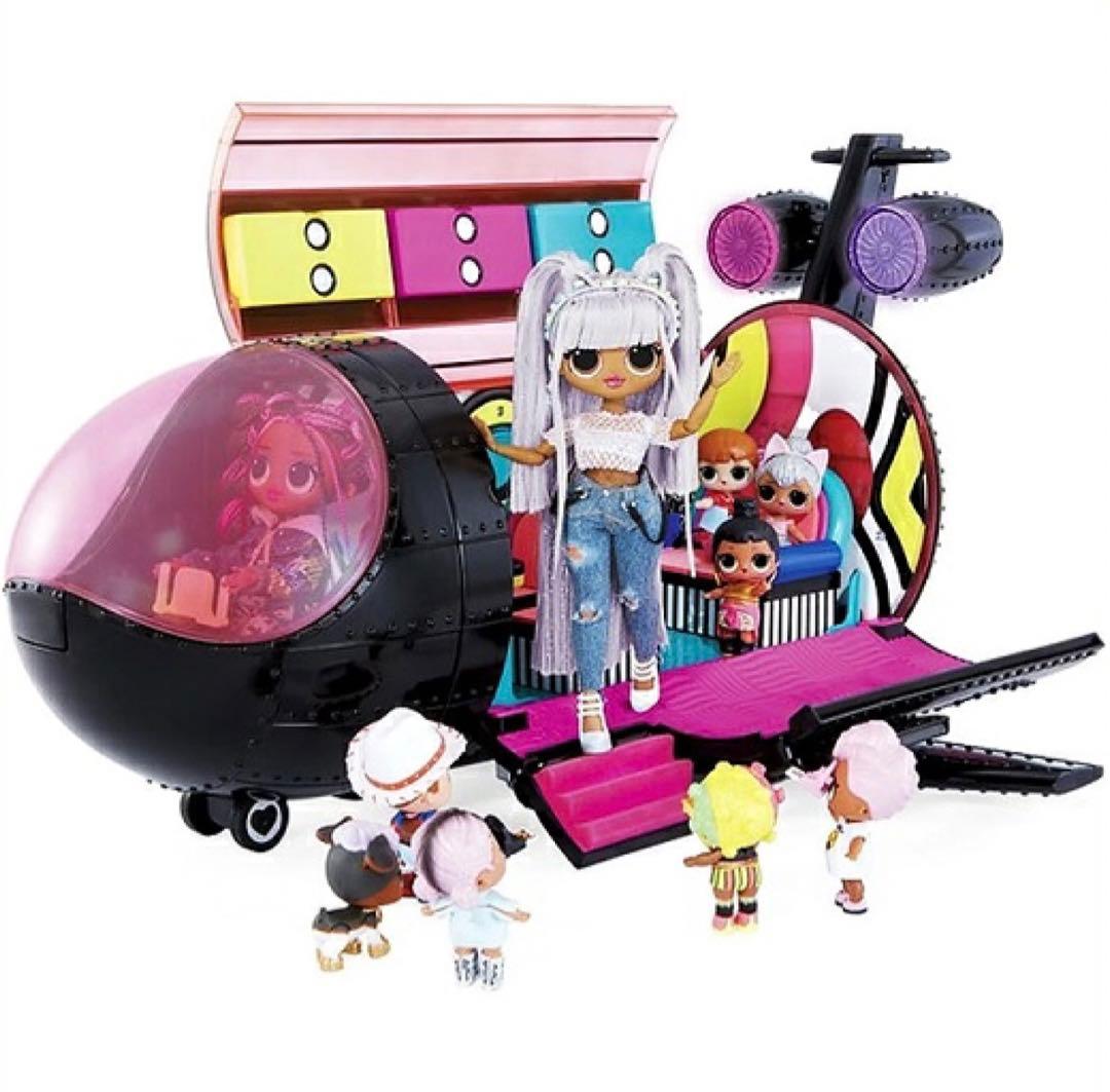 LOL サプライズ OMG リミックス 4-in-1 プレーン プレイセット