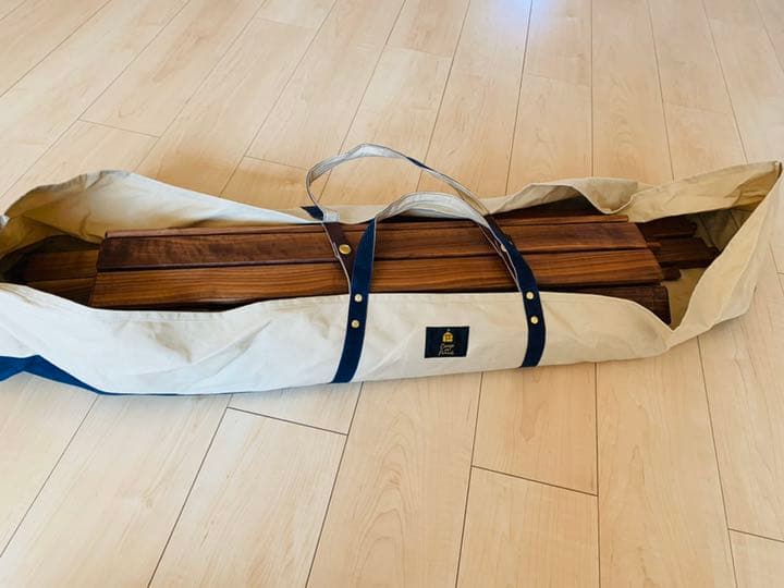 ウォールナットフォールディングチェア　テーブルセット　椅子分解可能