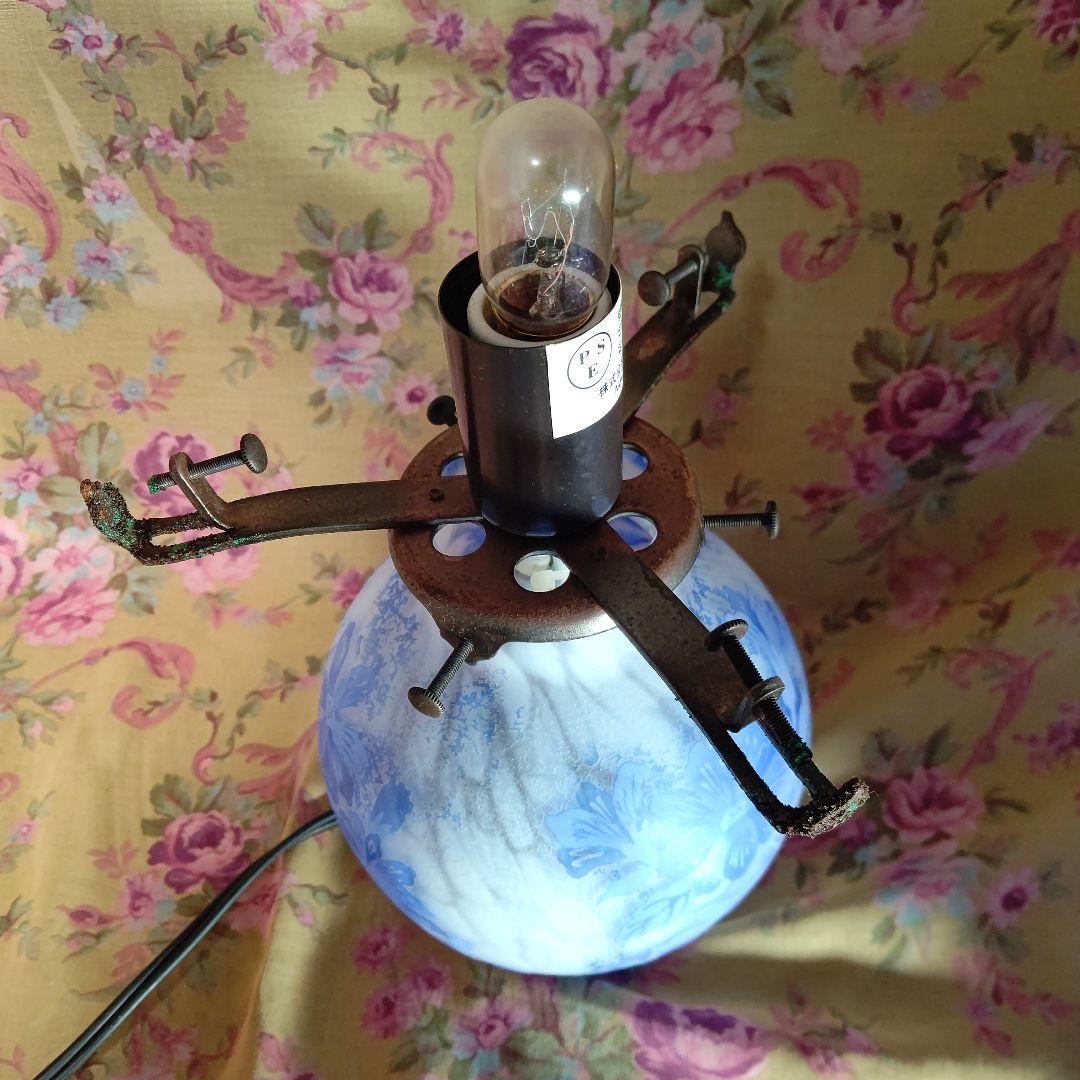 被せガラスのルームランプ 25.5cm