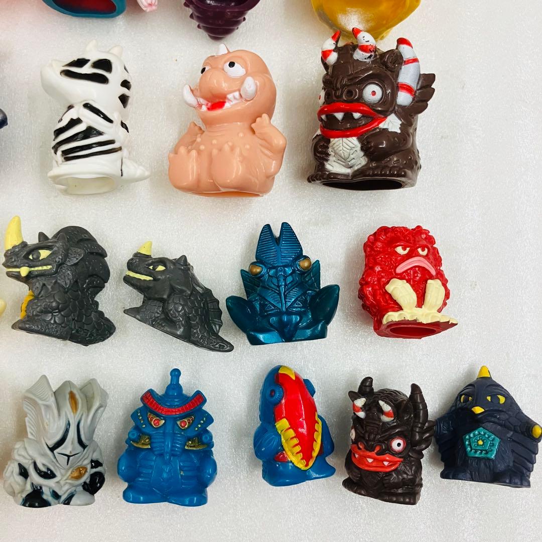 当時物／レア ウルトラマン 指人形 47個 まとめセット 怪獣
