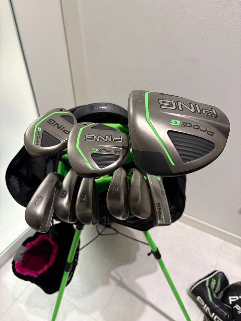 PING prodi G ピン ジュニアクラブセット 右用 145㎝ 9本セット