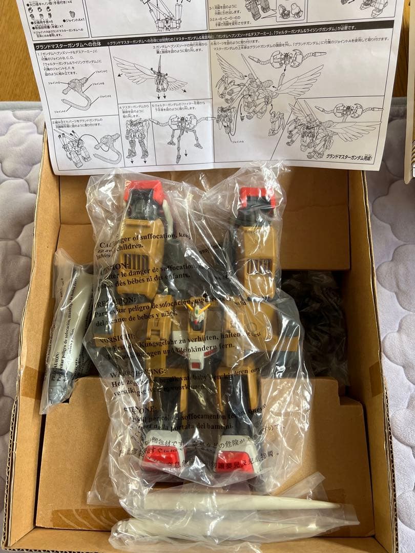 モビルスーツインアクション　グランドマスターガンダムセット