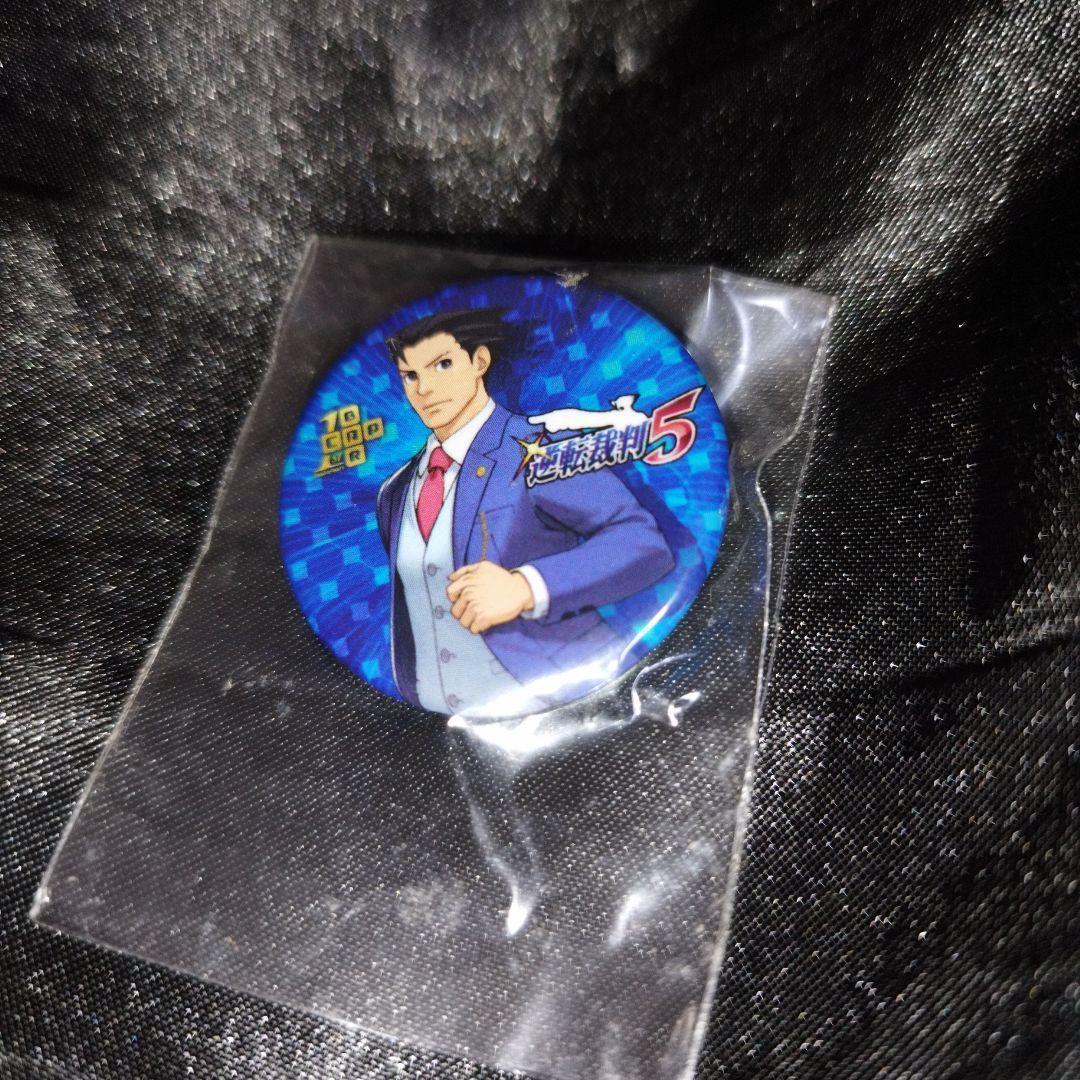 逆転裁判シリーズ 逆転裁判5 パセラ コラボ カフェ 缶バッジ グッズ