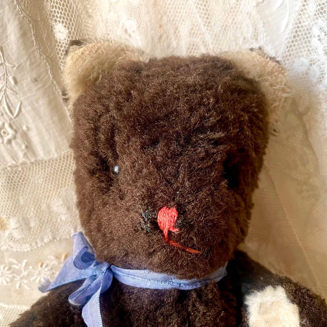 JPMベア2体セット26cm&30cmテディベア　ぬいぐるみフランスアンティーク