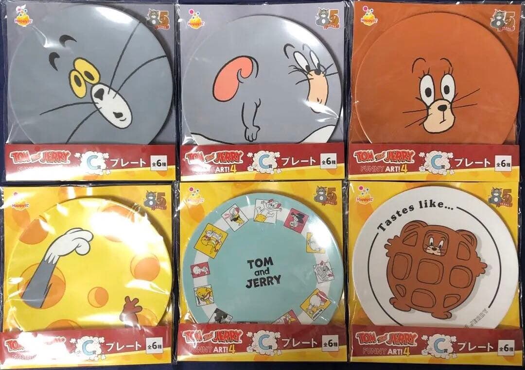 トムとジェリー　Happyくじ FUNNYART!4 全賞フルコンプリートセット