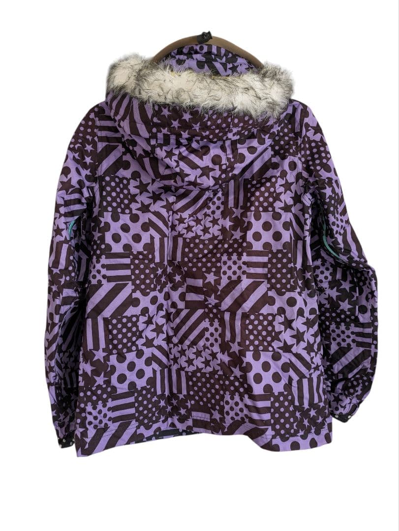 スノボ　ウェア　キッズ　レディース　紫黄色　ヘルメット　ゴーグル　手袋　インナー