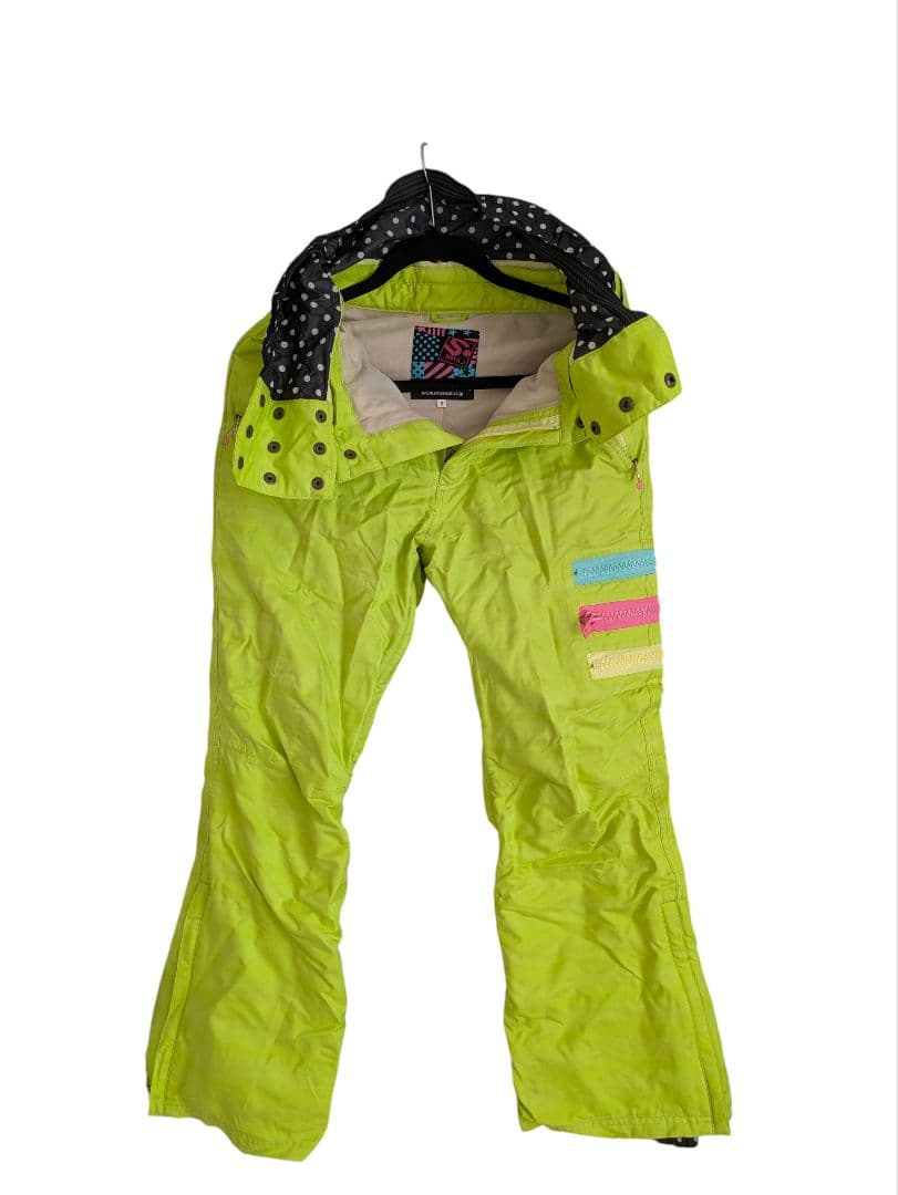 スノボ　ウェア　キッズ　レディース　紫黄色　ヘルメット　ゴーグル　手袋　インナー