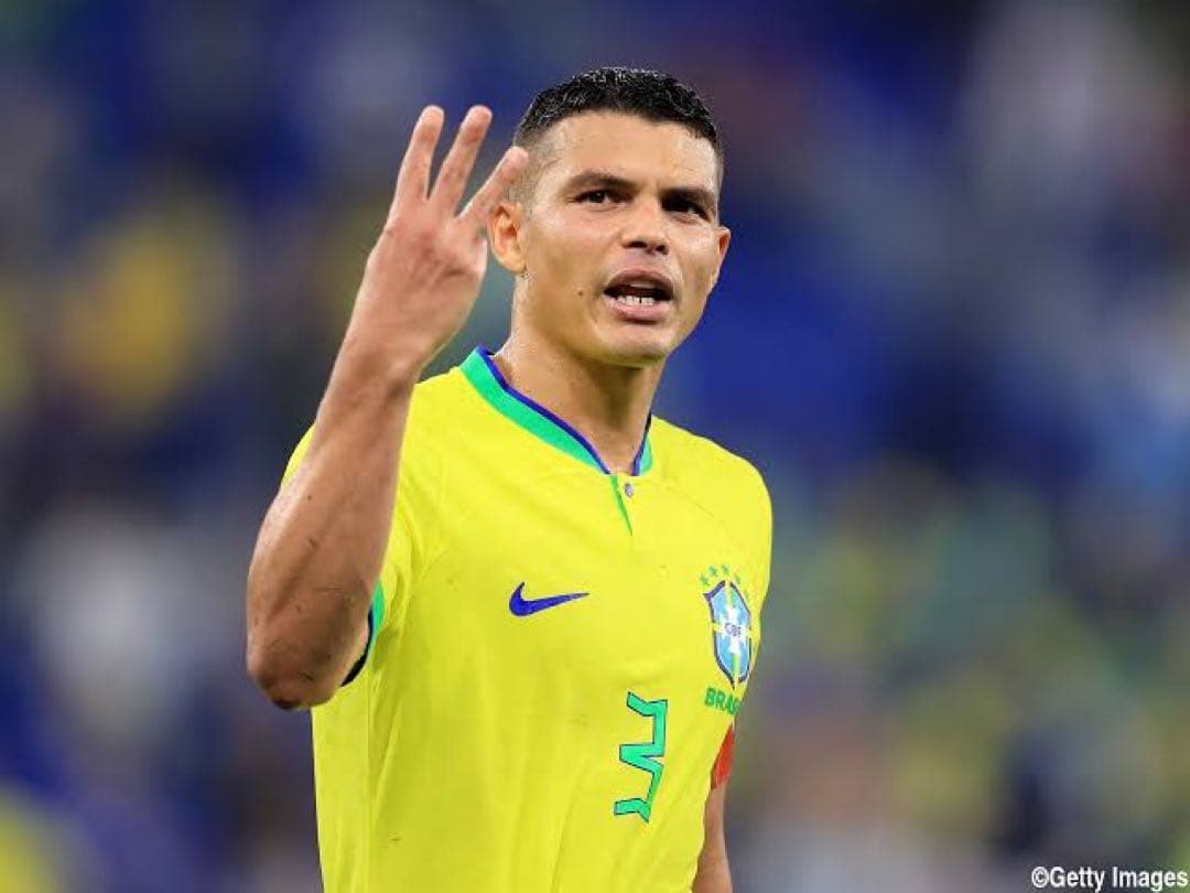 チアゴ・シウバ　ブラジル代表　22-23背番号3 正規品