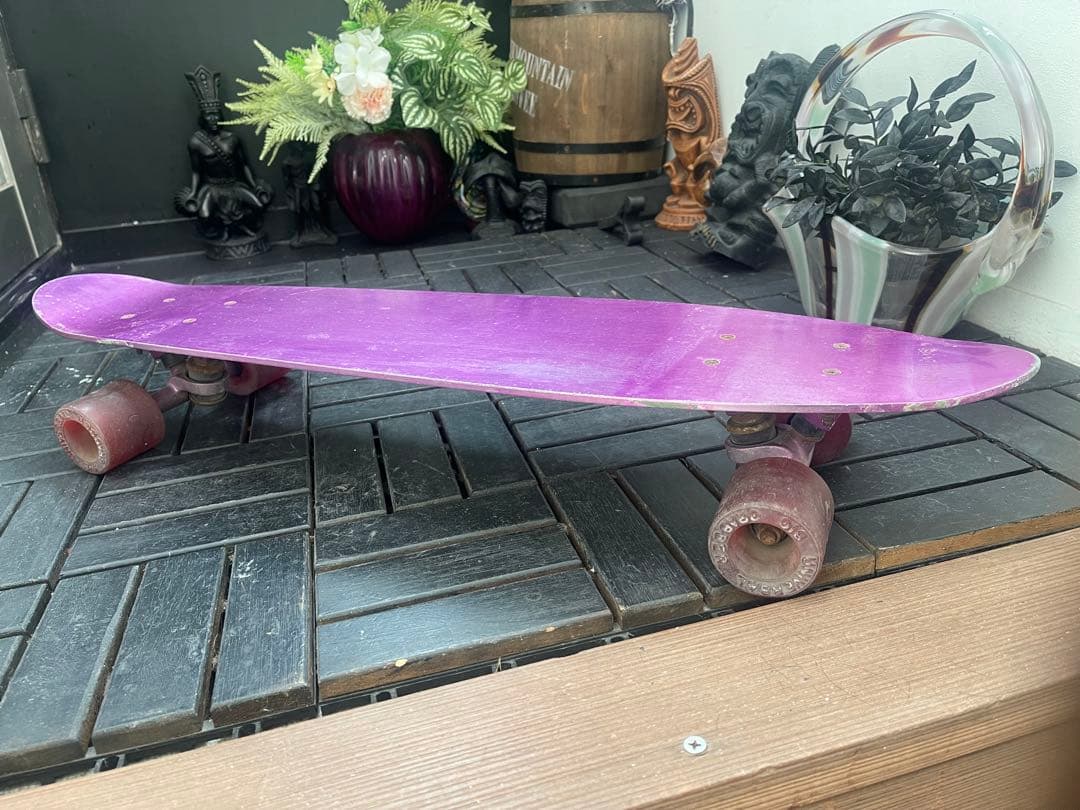 【希少】1970年代前半 ステンレス製 ヴィンテージ スケートボード