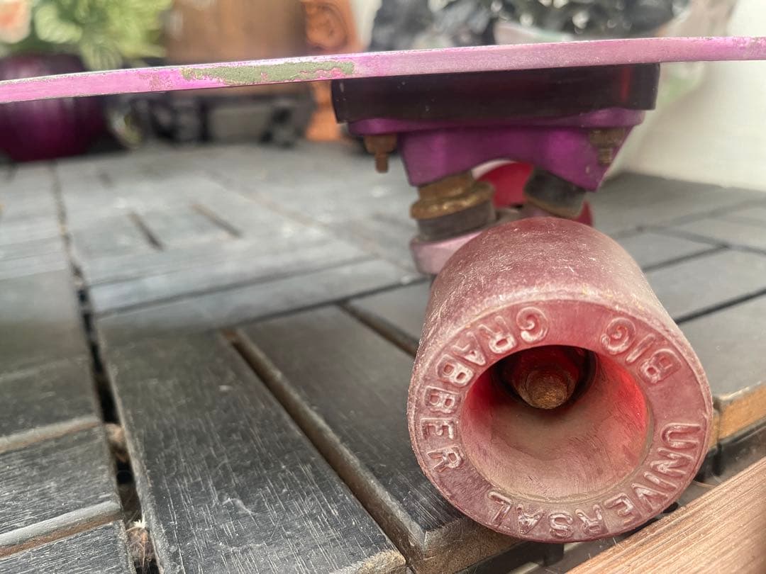 【希少】1970年代前半 ステンレス製 ヴィンテージ スケートボード