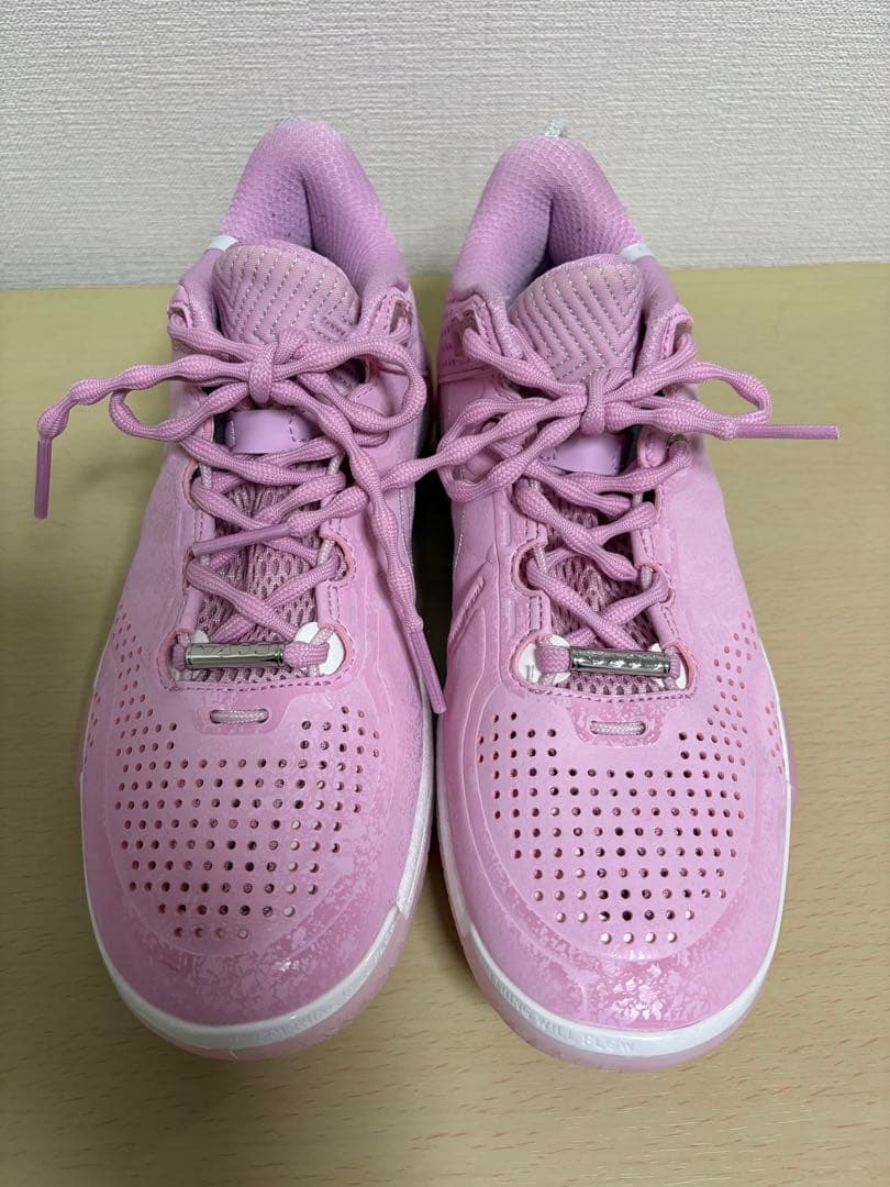 LI-NING ピンク バッシュ 25.0cm 美品