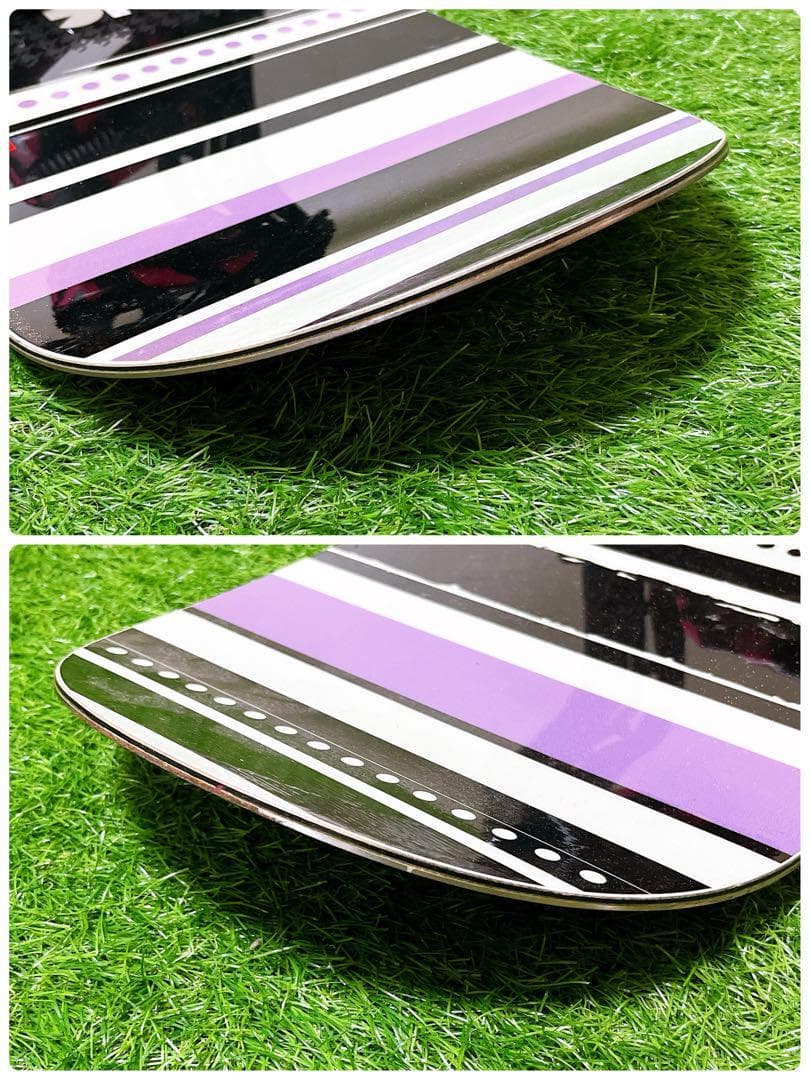 40【レディース3点・ブーツ未使用】HEAD 142cm ロッカー　FLUX M