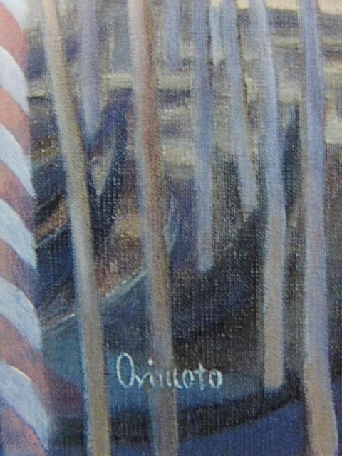 折本美禰子、『ベニスに遊ぶ』、希少画集より、状態良好、新品木製額・額装付