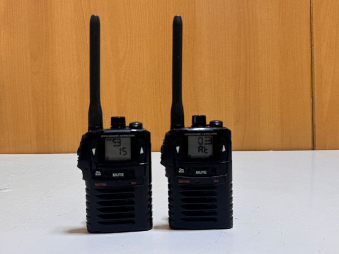 STANDARD HORIZON SRZ-02 トランシーバー 2台セット