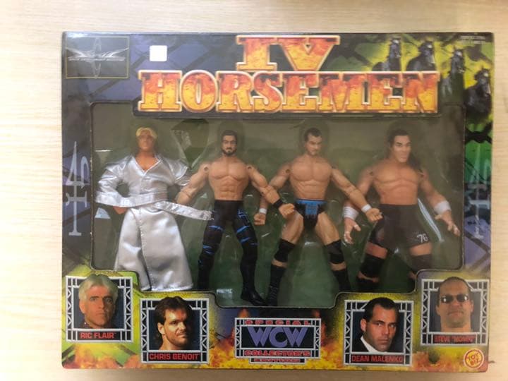 WCW トイビズ WWE フォーホースメン フィギュア