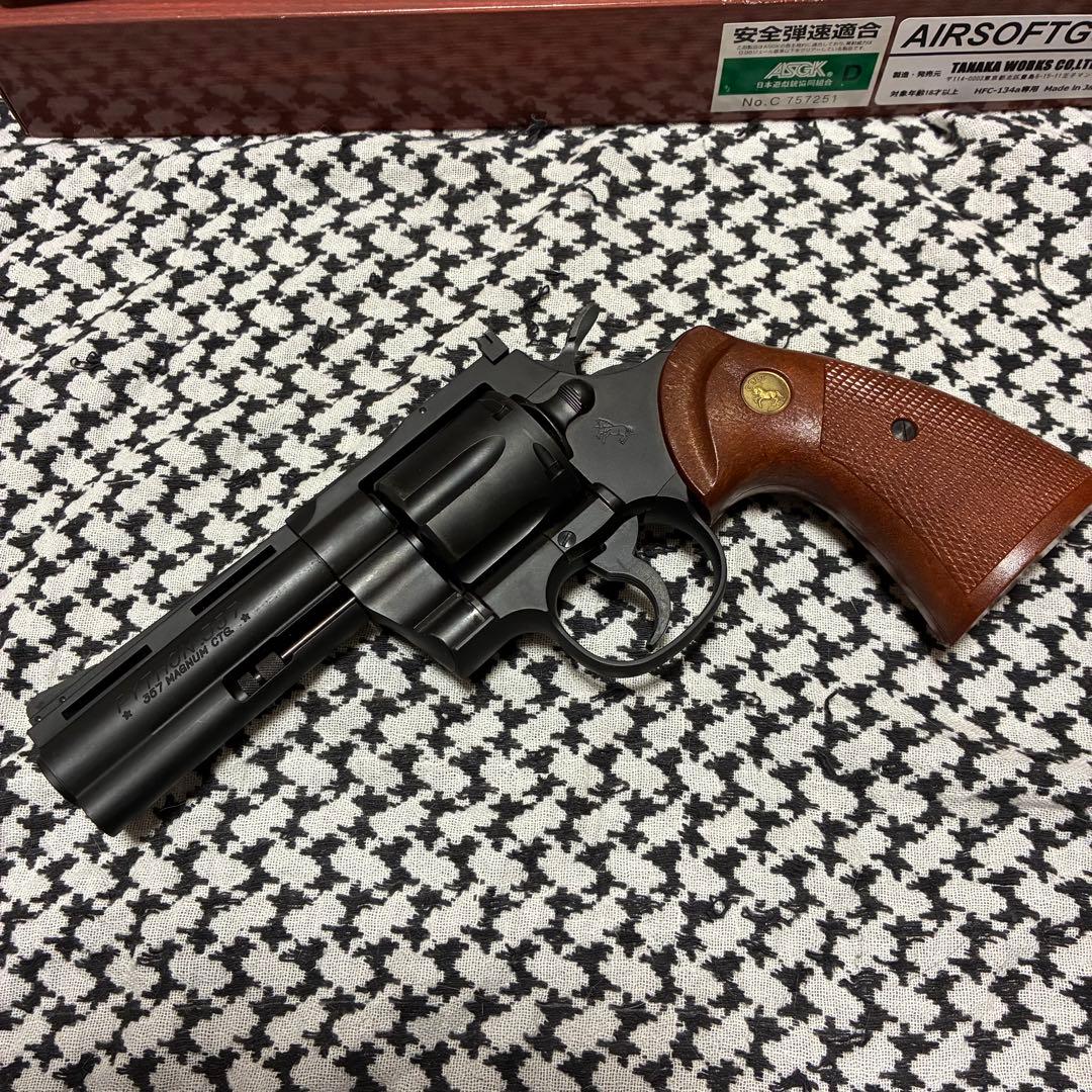 村*平様 タナカ　コルト　パイソン　4インチ　HW R-MODEL Python