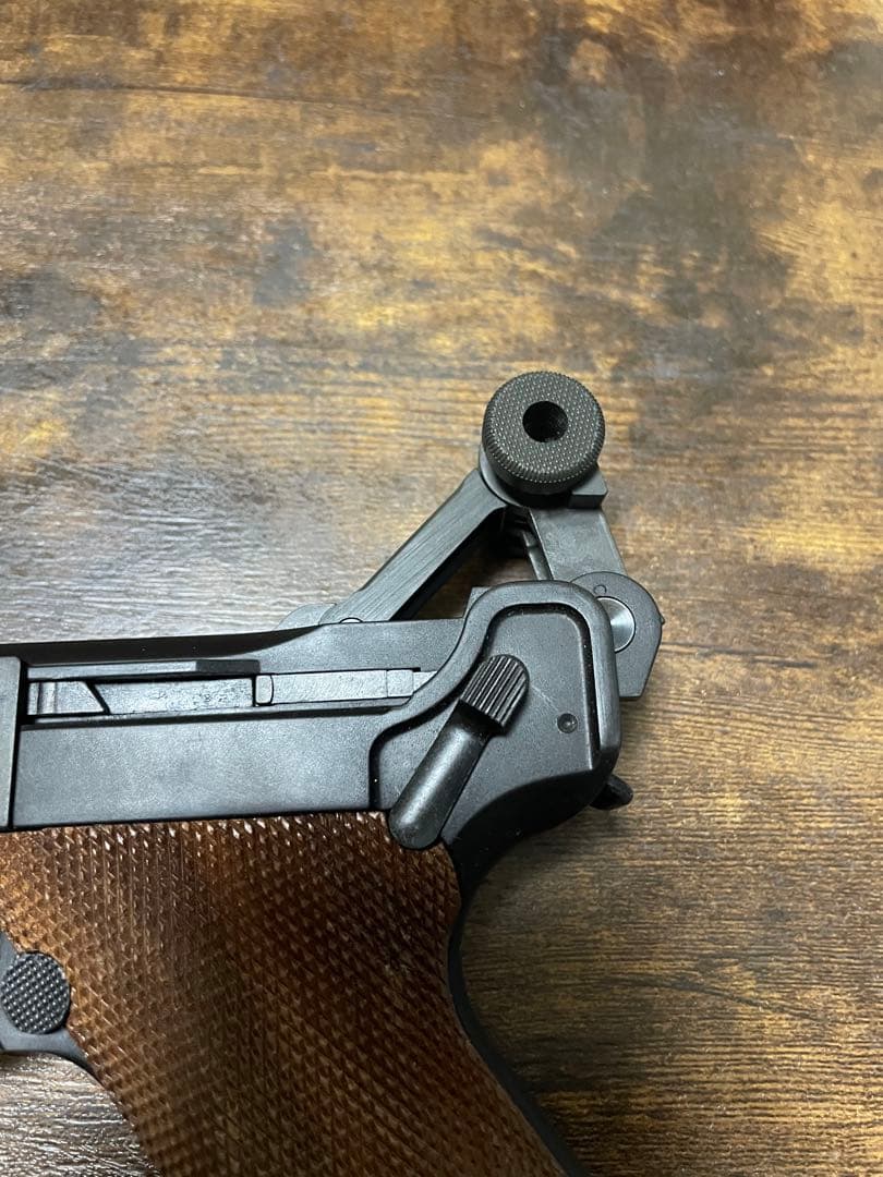 タナカワークス製 ルガーP08 ガスガン　木製グリップ　最終日につき大幅値下げ！