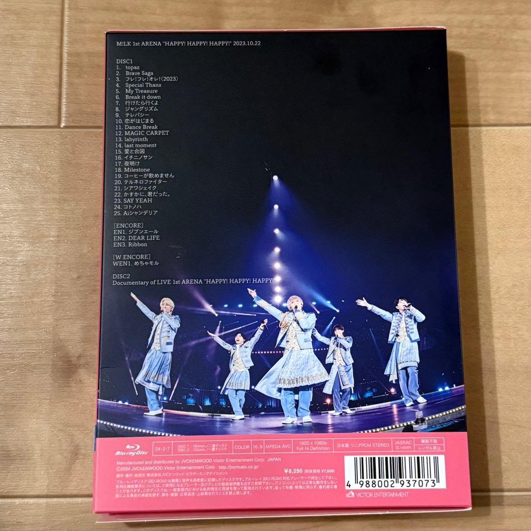 M!LK HAPPY HAPPY HAPPY 初回限定盤 Blu-ray