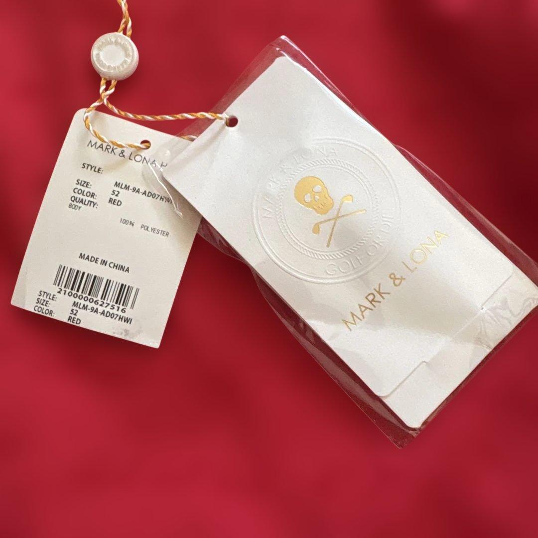 タグ付✨マークアンドロナ ジャケット 赤　総柄 ジップパーカー 52 XL