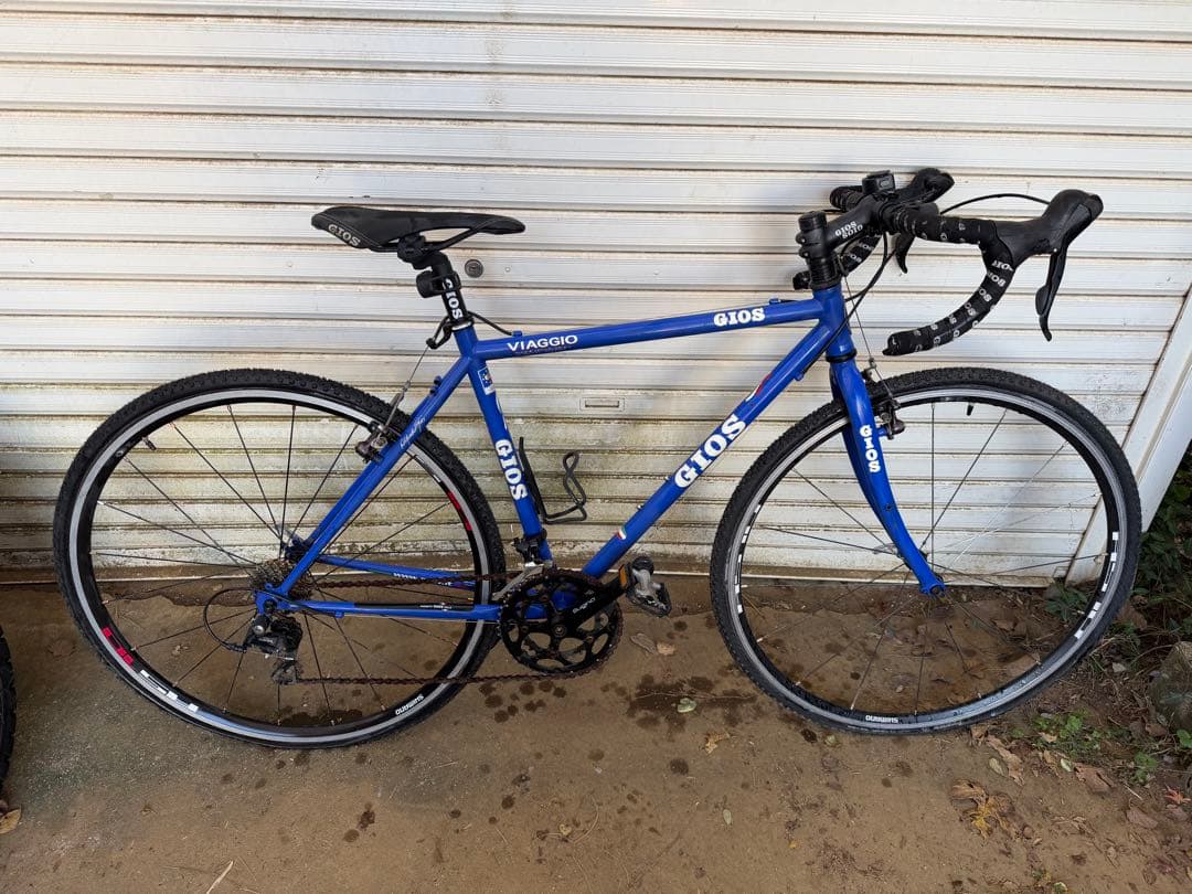 GIOS Viaggio ロードバイク 青　シクロクロス
