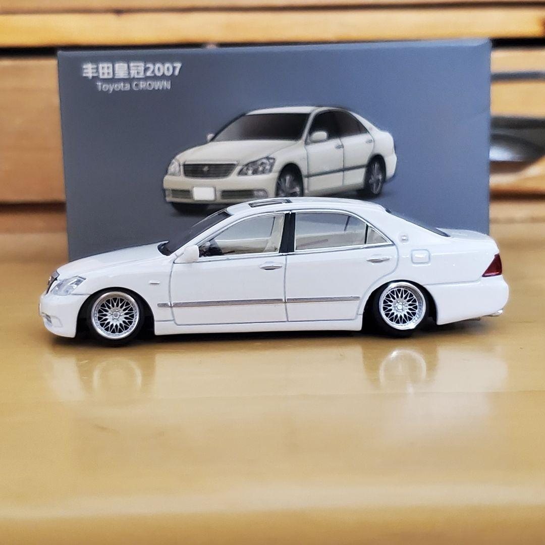 トヨタ 18クラウン ホイール 車高 キャンバー カスタム 1/64