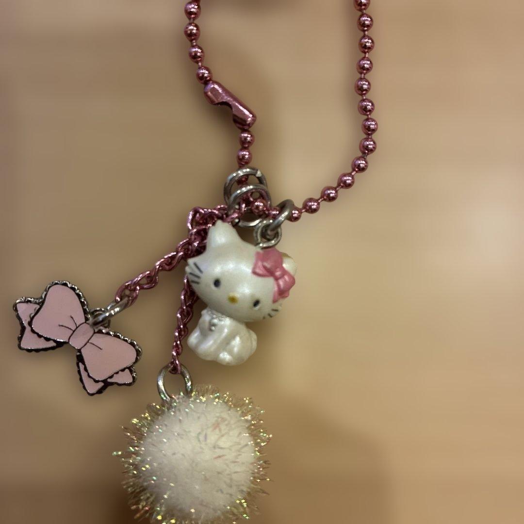 チャーミーキティ　ミニボアチャームマスコット