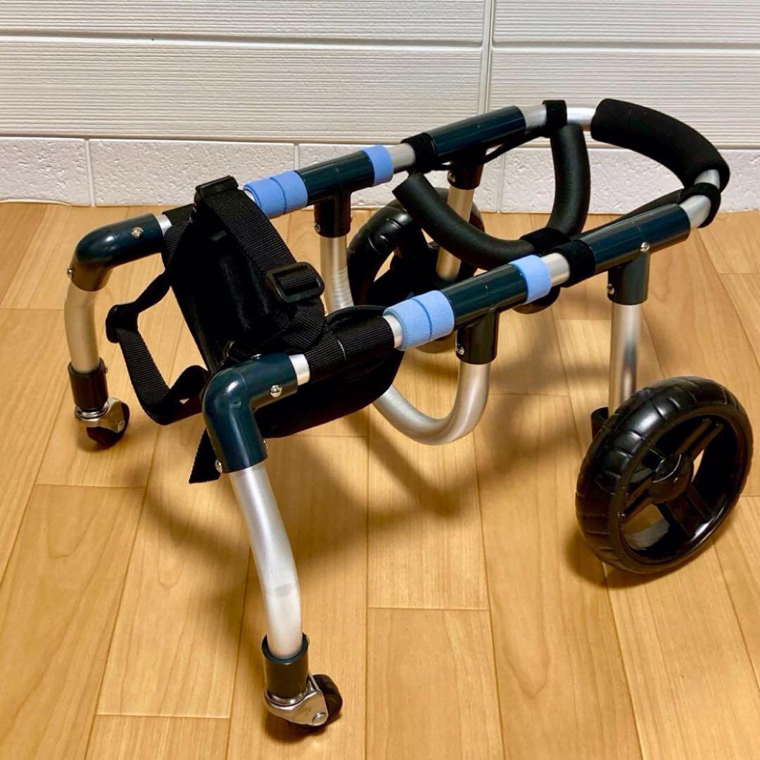 イチ子ママページ■小型犬用4輪　犬の車椅子　犬の歩行器　+オプション