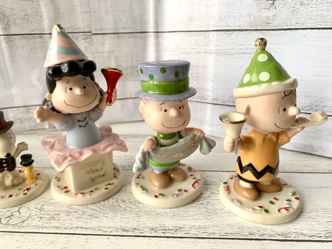 レノックス　lenox スヌーピー　陶器 フィギュア　セット