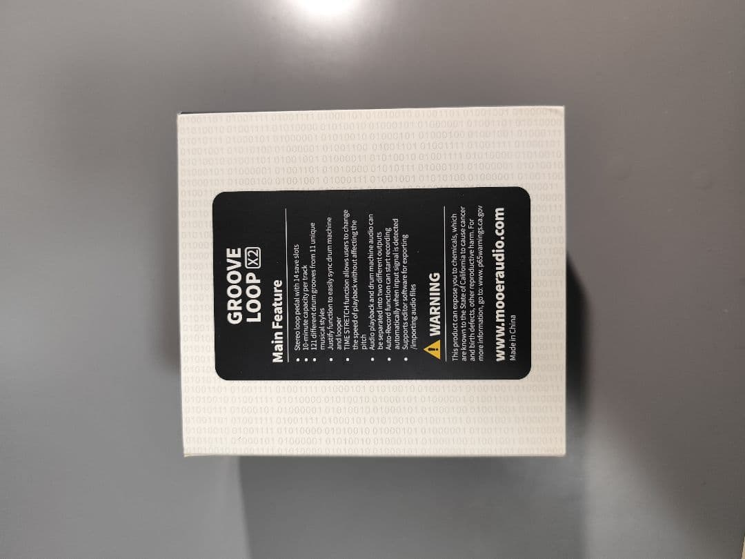 MOOER GROOVE LOOP X2　ルーパー