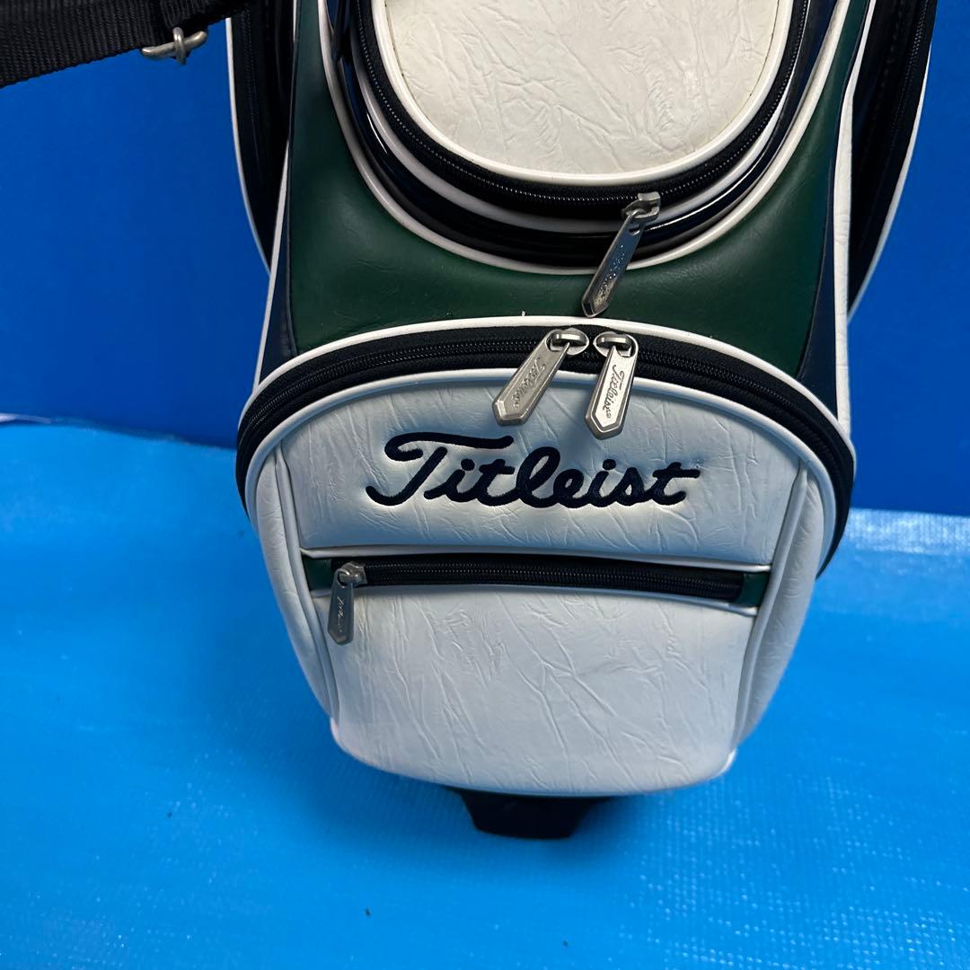 Titleist キャディバッグ ホワイト/グリーン