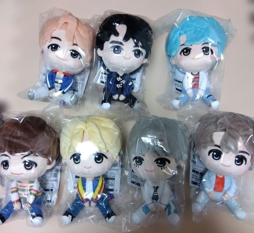 BTS 一番くじ TinyTAN DNA　ぬいぐるみ　セット当選品