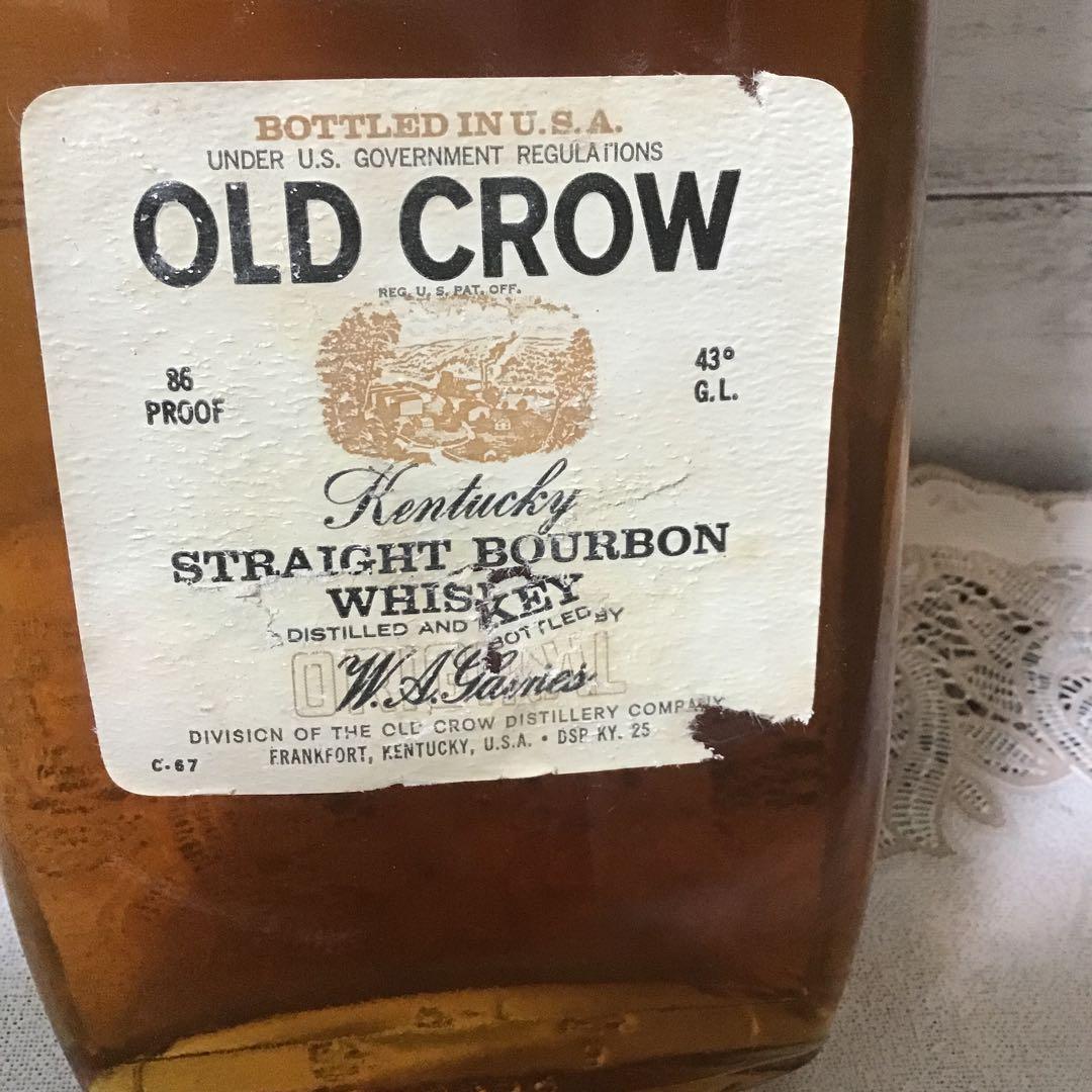 OLD CROW ストレートバーボンウィスキー 古酒