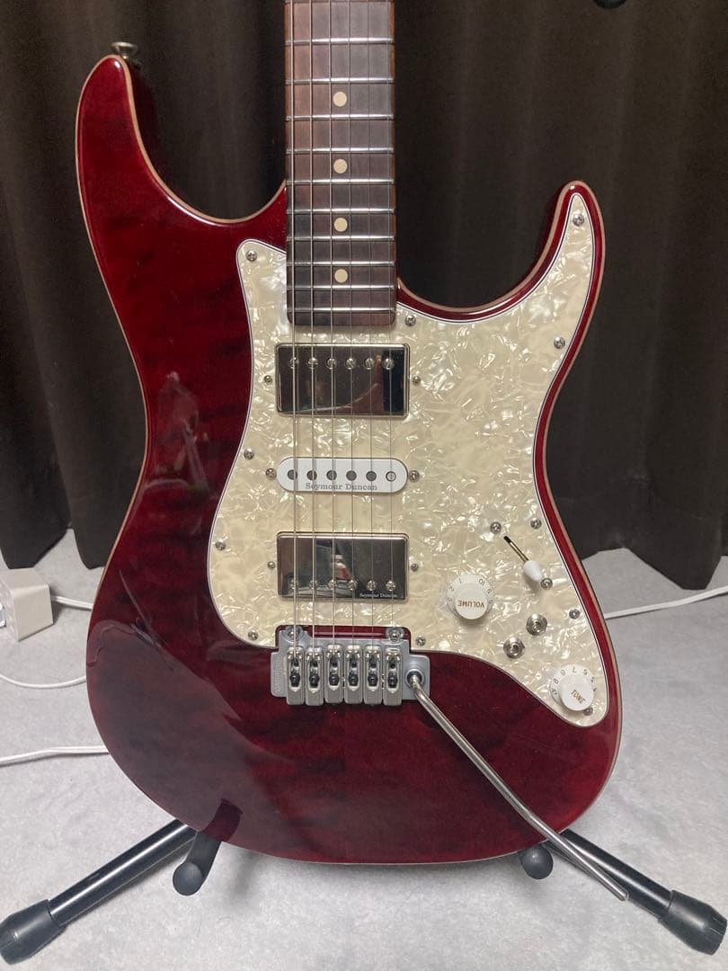 RY Guitar ディンキーストラト パーフェロー1Pネック キルトトップ