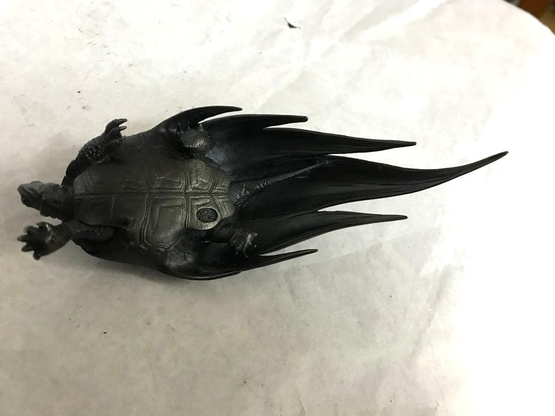 銅製:亀寿老人座像(原型:野上龍起氏)桐箱入