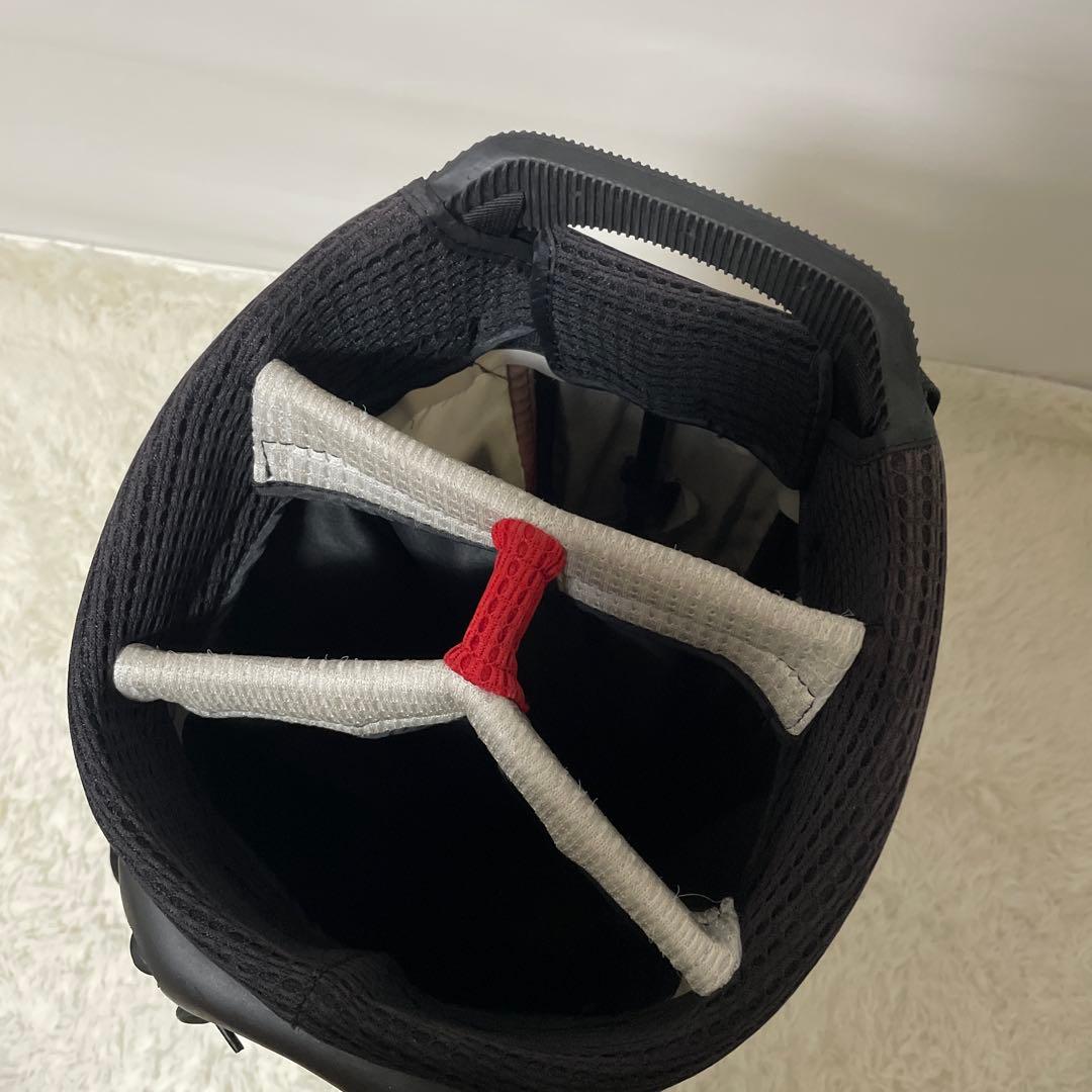 人気✨タイトリスト スタンド式キャディバッグ リュック フード付 軽量 機能性◯