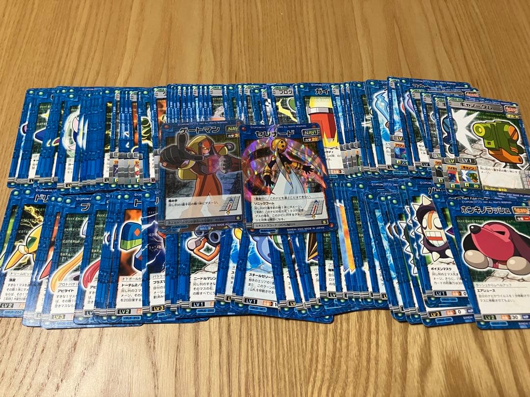 【最終価格】ロックマンエグゼ　カードダス　300〜400枚