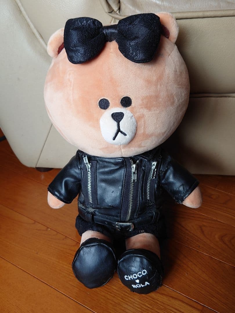 ローラ×CHOCO(line friends) ぬいぐるみ　コラボ　 チョコ