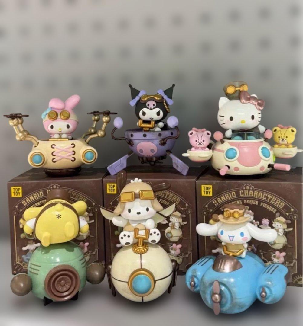 サンリオ 海外限定　TOP TOY スチームパンクフィギュア　アソートボックス