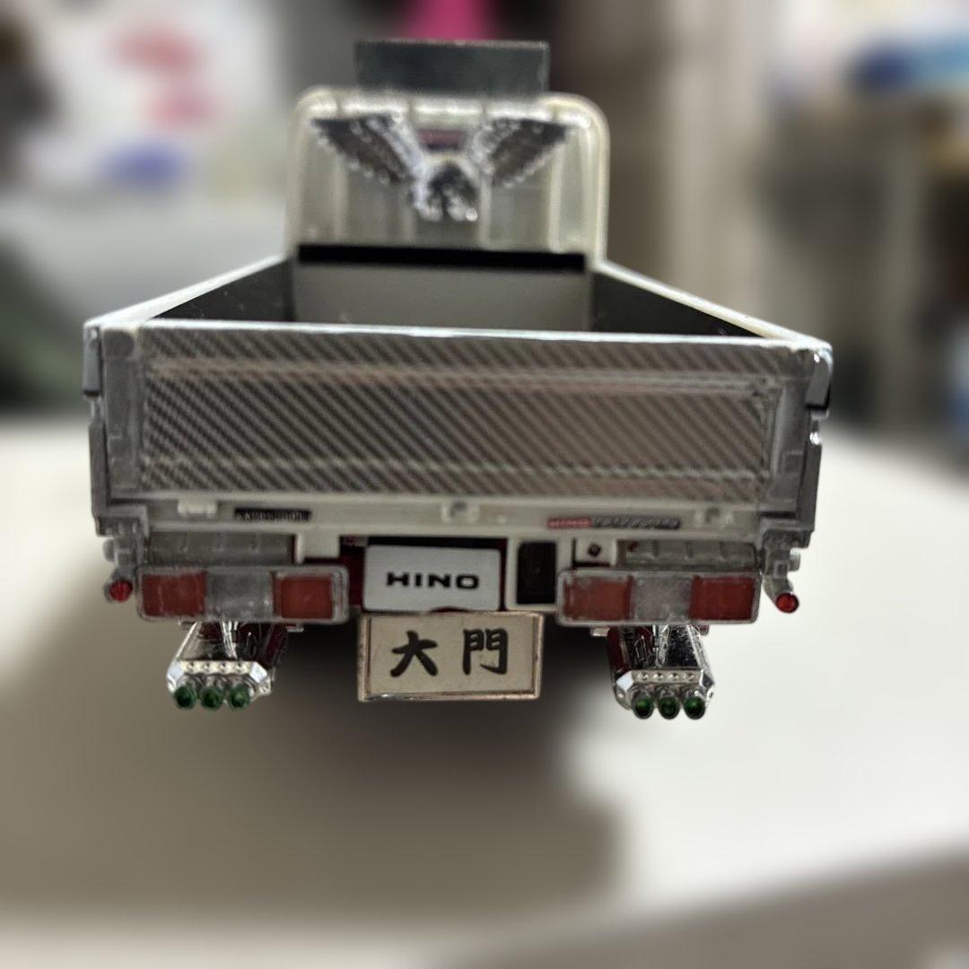 楽プラHINO トラック 1/32完成品2台素人作