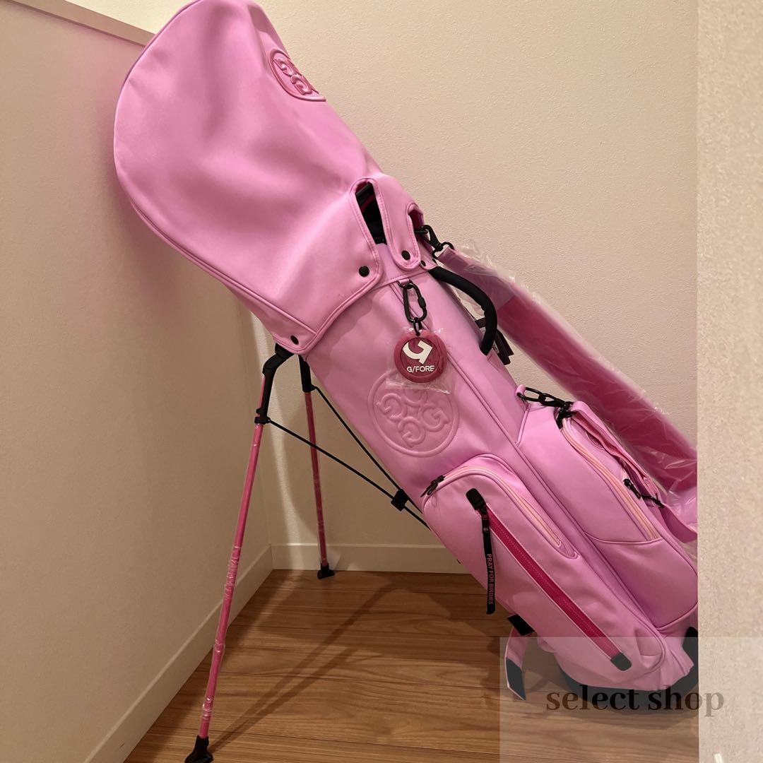 【♡】新品未使用 G/FOREスタンド式 キャディーバック ベビーピンク