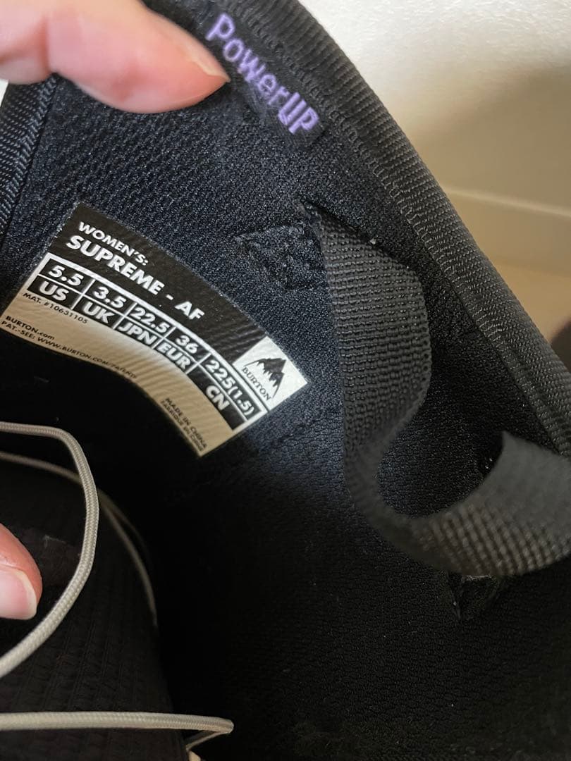 Burton スノーボードブーツ supreme