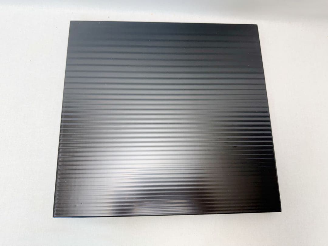 未使用 茶道具 塗師 川瀬表完造 黒真塗 荒目板 小板 敷板 共箱